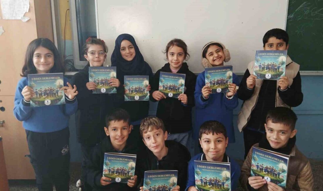 Diyarbakır’ın Silvan ilçesinde 3’üncü sınıf öğrencileri kendi hikayeleri ve hayallerini