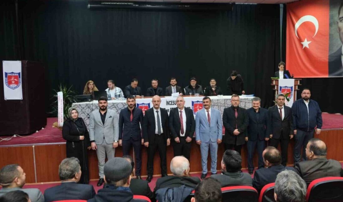 İncesu Şoförler ve Otomobilciler Odası’nda mevcut başkan Mustafa Büyüköz güven