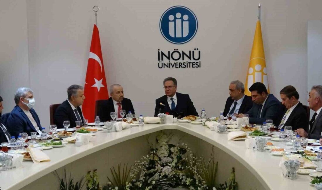 İnönü Üniversitesi Rektörü Prof. Dr. Nusret Akpolat, 10 Ocak Çalışan