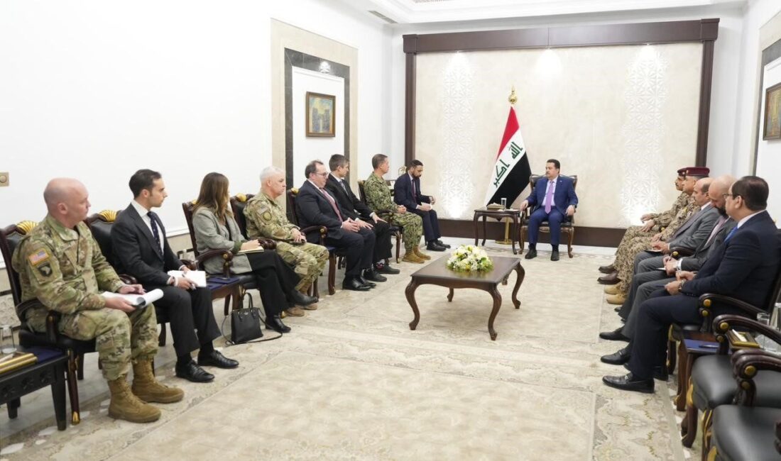 Irak Başbakanı Muhammed Şiya Sudani, ABD Merkez Komutanlığı (CENTCOM) Komutanı
