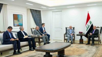 Irak Dışişleri Bakanı Fuat Hüseyin, İran Dışişleri Bakan Yardımcısı Vahid