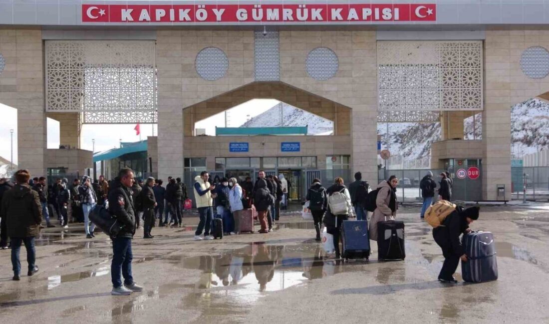 İran’da devam eden gösteriler ve iç karışıklık sürerken, Kapıköy Gümrük