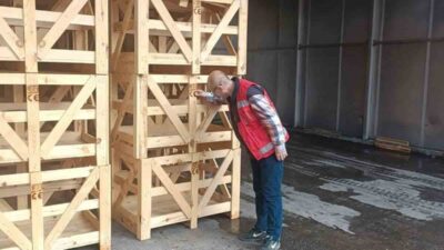 Afyonkarahisar’da ısıl işlem fırınları bulunan işletmelere yönelik denetim yapıldı. Denetim