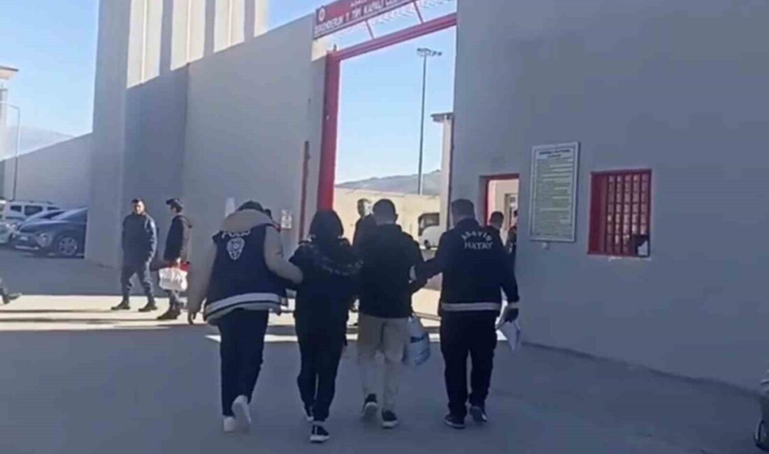 Hatay’ın İskenderun ilçesinde aranan şahısların yakalanmasına yönelik yapılan çalışmada gözaltına