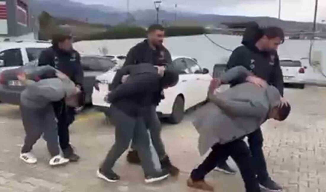 Hatay’ın İskenderun ilçesinde aranan şahısların yakalanmasına yönelik yapılan çalışmada gözaltına