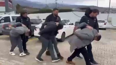 Hatay’ın İskenderun ilçesinde aranan şahısların yakalanmasına yönelik yapılan çalışmada gözaltına