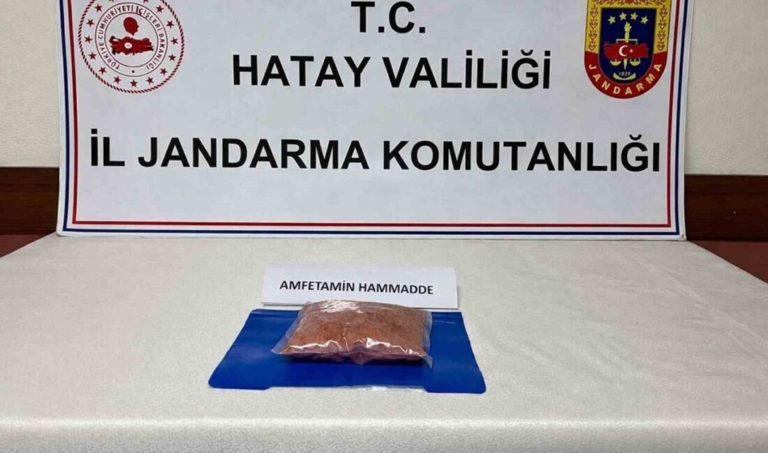 Hatay’ın İskenderun ilçesinde Jandarma ekipleri tarafından gerçekleştirilen uyuşturucu operasyonunda 500