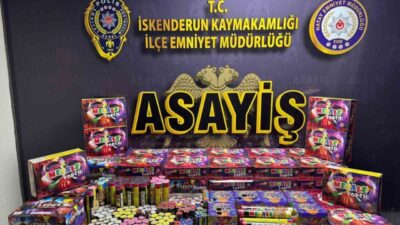 Hatay’ın İskenderun ilçesinde Emniyet Müdürlüğü ekipleri, genel asayiş ve kamu