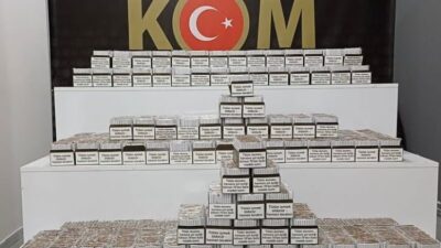 Isparta’da polis ekiplerince yürütülen çalışmalar kapsamında 40 bin adet doldurulmuş
