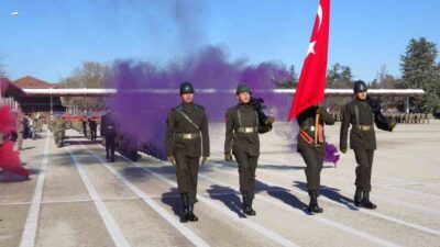 Isparta’da 40’ıncı Komando Eğitim Tugay Komutanlığı’nda düzenlenen törende Uzman Erbaş,