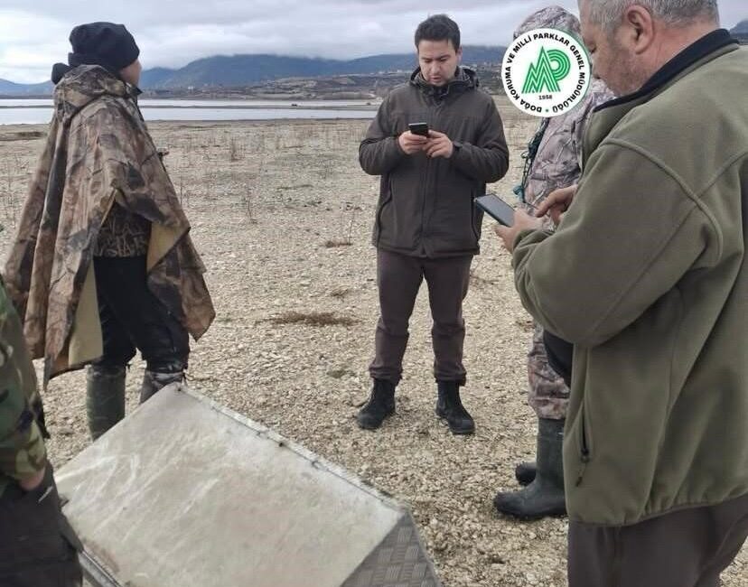 Isparta Doğa Koruma ve Milli Parklar ekiplerinin hafta sonu gerçekleştirdiği