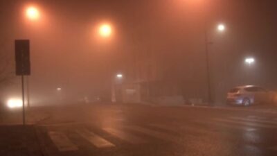 İstanbul Anadolu Yakası’nda gece saatlerinde hava sıcaklığının düşmesiyle birlikte yüksek