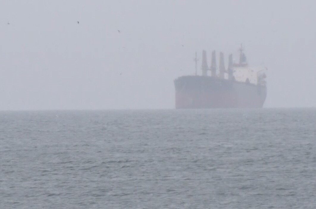 İstanbul’dan Ukrayna’ya seyir halindeyken İstanbul Boğazı Üsküdar önlerinde makine arızası