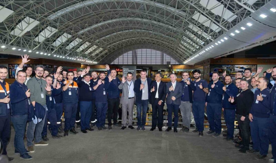 İstanbul Sabiha Gökçen (ISG) Uluslararası Havalimanı, 25. yılını çalışanların katıldığı