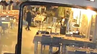 Balıkesir’in Gömeç ilçesinde işletme sahibinden alkollü içki isteyen saldırgan, isteğine