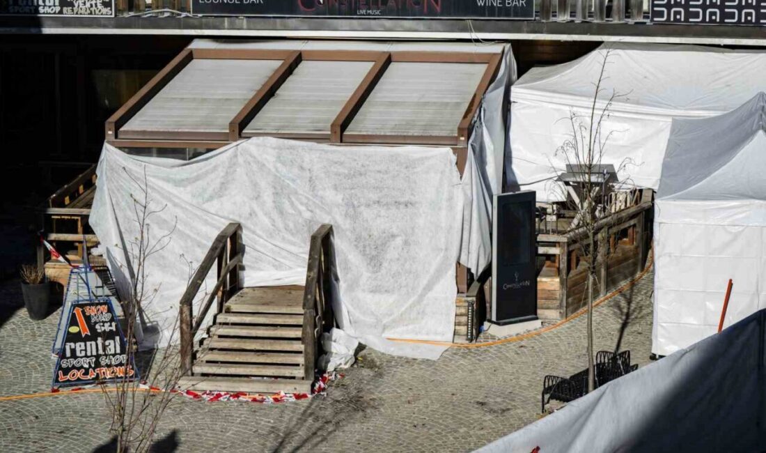 İsviçre’nin Crans-Montana kayak merkezinde bir barda yılbaşı gecesi çıkan yangında