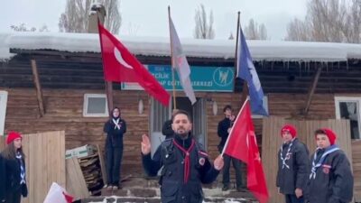 Erzurum’da izciler bayrak yürüyüşü yaptı. Geçtiğimiz günlerde Mardin’in Nusaybin ilçesinde