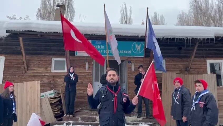 Erzurum’da izciler bayrak yürüyüşü yaptı. Geçtiğimiz günlerde Mardin’in Nusaybin ilçesinde