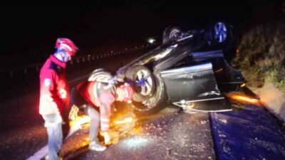 Balıkesir’de İzmir-İstanbul Otoyolu’nda meydana gelen trafik kazasında 4 kişi yaralandı.