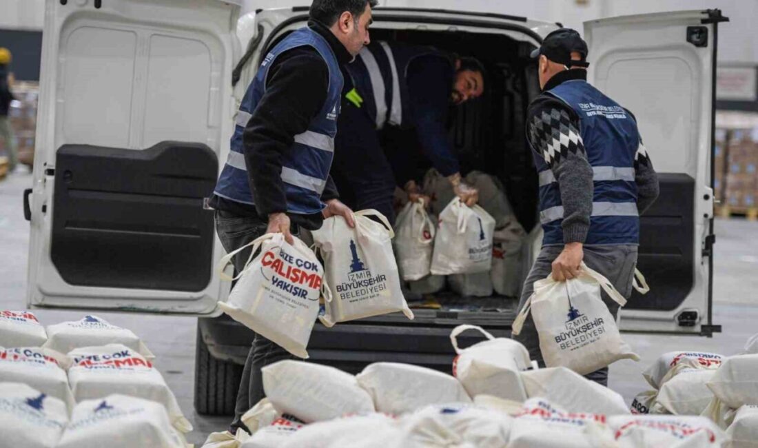 İzmir Büyükşehir Belediyesi, Ramazan ayı öncesinde ilk kez hayata geçirdiği