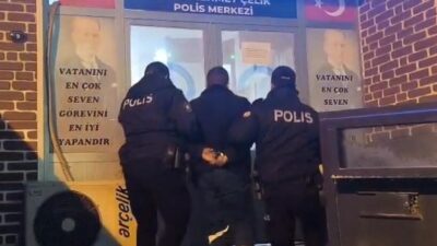İzmir’in Konak ilçesinde, hakkında 41 yıl kesinleşmiş hapis cezası bulunan