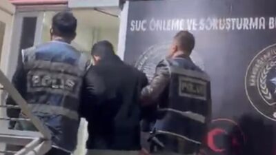 İzmir’in Karabağlar ilçesinde, hakkında 14 yıl kesinleşmiş hapis cezası bulunan