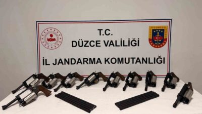 Düzce İl Jandarma Komutanlığı ekipleri yaptıkları operasyonda Afyonkarahisar’dan, Düzce’ye kaçak