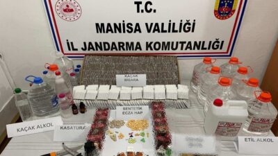 Manisa’nın Akhisar İlçe Jandarma Komutanlığına bağlı JASAT ve asayiş timlerince
