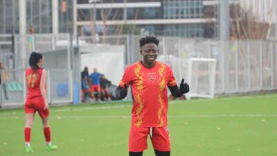 Auran Kayseri Kadın Futbol Kulübü’nün Nijeryalı golcüsü Kafayat Atoke Başhıru,