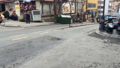 İstanbul Kağıthane’de işyerinden çıkan berber, yolun karşısına geçtiği sırada hızla