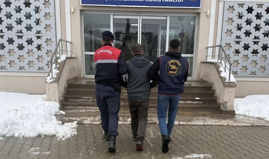 Kahramanmaraş’ta jandarma ekiplerinin yaptığı çalışmalarda yakalanan 2’si hükümlü 12 şahıs