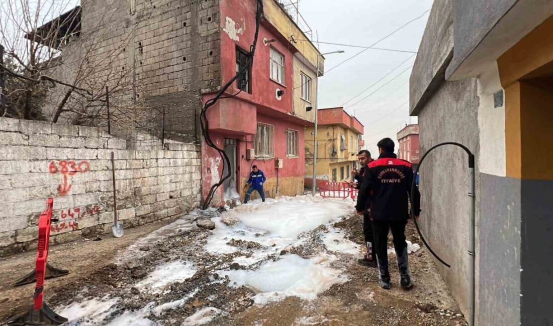 Kahramanmaraş’ta altyapı çalışması sırasında doğal gaz borusunun patlaması sonucu 3