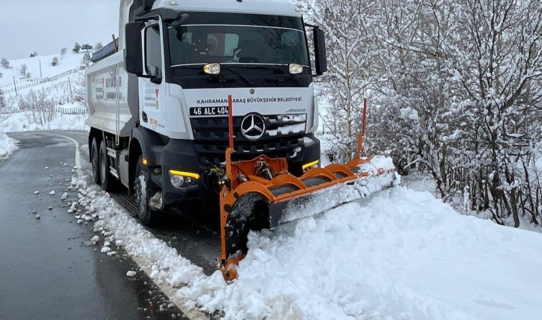 Kahramanmaraş Büyükşehir Belediyesi, şehir merkezinden ilçelere, kırsal mahalle yollarına kadar