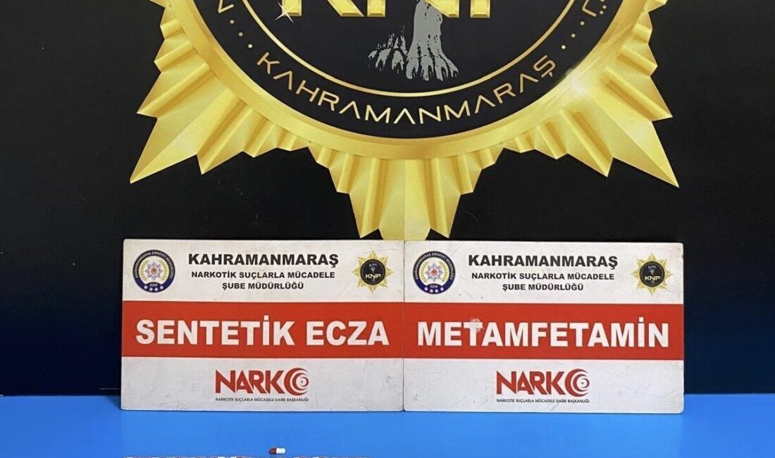 Kahramanmaraş’ta düzenlenen uyuşturucu operasyonlarında yakalanan 3 şüpheli tutuklandı . Alınan