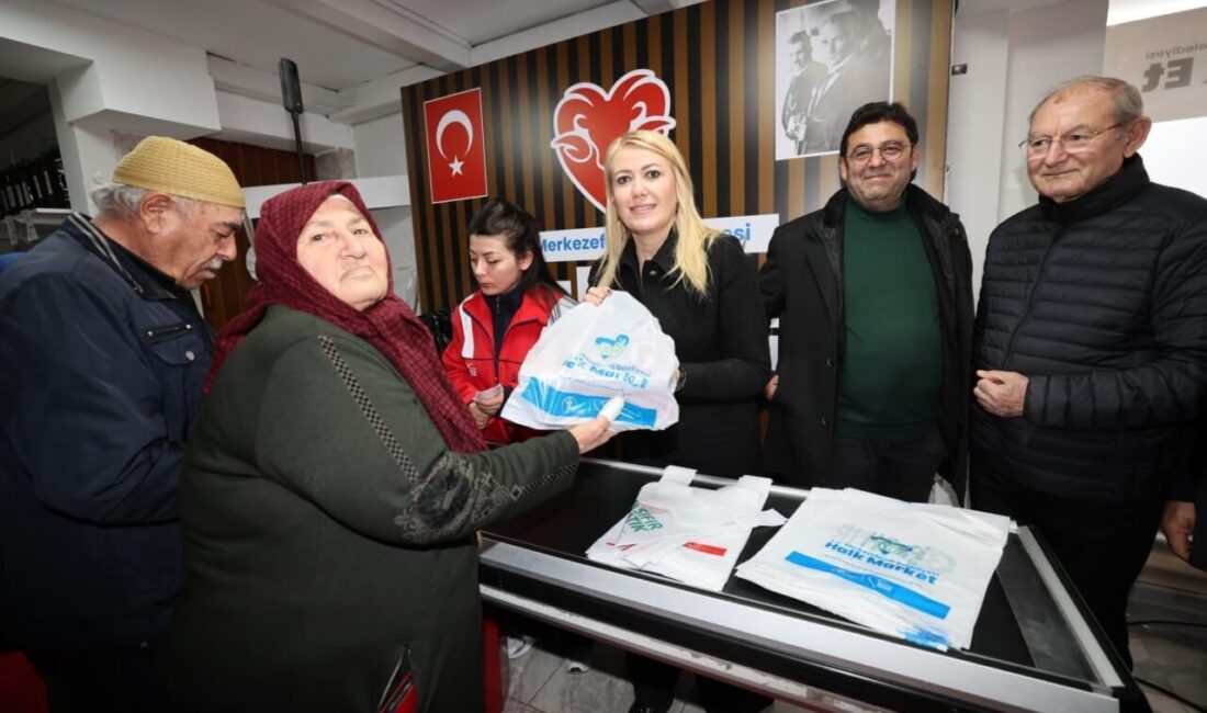 Merkezefendi Belediyesi, Halk Et Mağazasının ikinci şubesini açılış töreniyle Sevindik