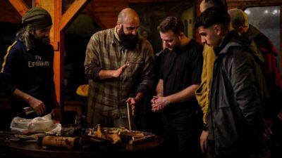 Bolu Aladağlar’da kar, soğuk ve zorluk bu kez Kamp Akademisi’nin