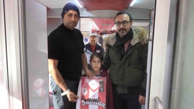 Türk Kızılay tarafından, Samsunspor kafilesinin 37 yıl önce geçirdiği elim