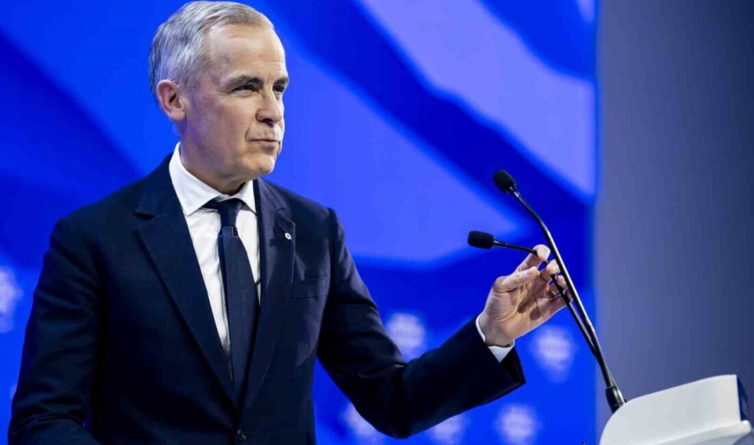 Kanada Başbakanı Mark Carney, Dünya Ekonomik Forumu’na (WEF) hitabında ABD’nin