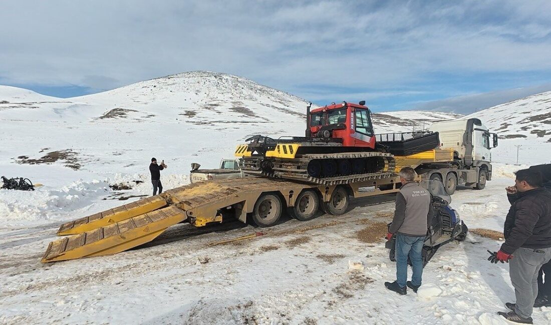 Tokat’ın Başçiftlik ilçesinde yer alan Başçiftlik Kayak Merkezi, sezon açılışı
