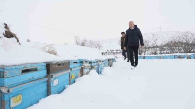 Elazığ’da yaklaşık 1 aydır süren yoğun kar yağışı ve sıcaklıkların