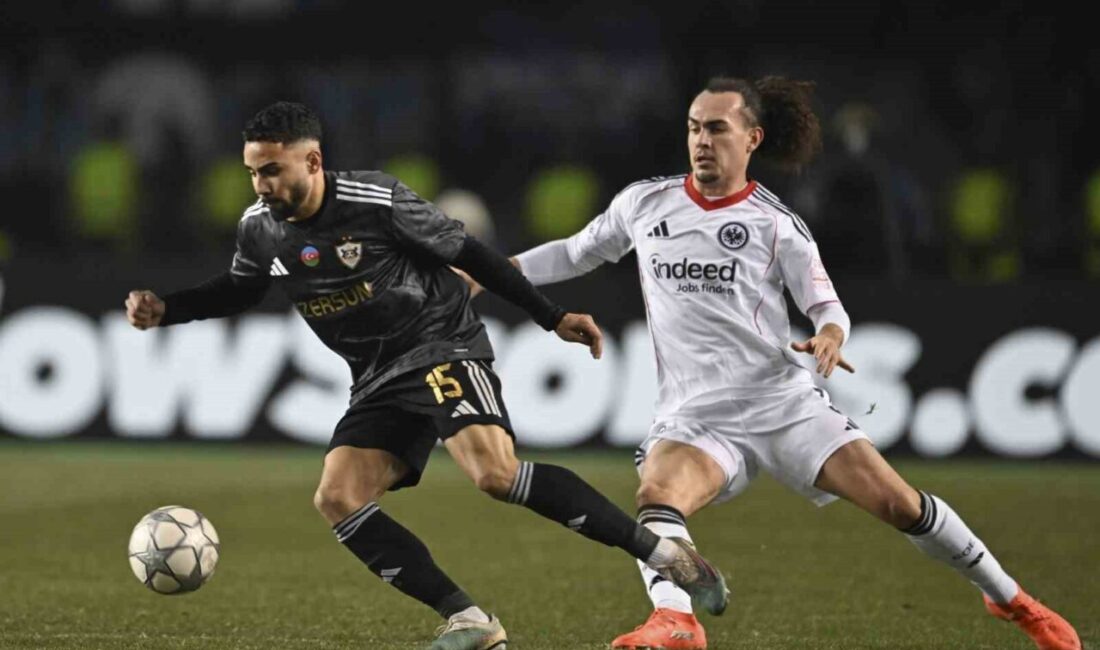 UEFA Şampiyonlar Ligi’nin 7. haftasında Karabağ, sahasında Eintracht Frankfurt’u 90+4.
