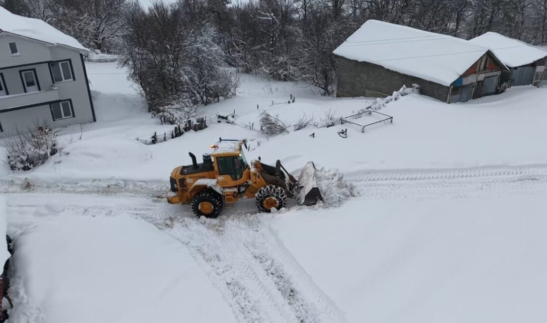 Karabük genelinde yürütülen yoğun karla mücadele çalışmaları sonucu 144 köy