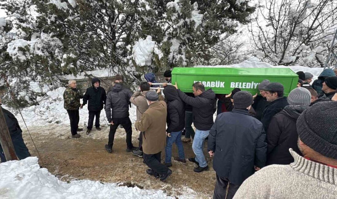 Karabük’te evinin arka bahçesinde donmuş halde yaşamını yitiren 80 yaşındaki