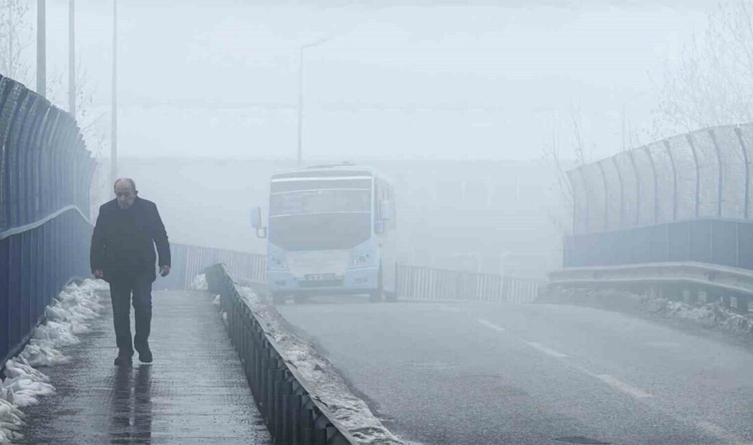Karabük’te soğuk havayla birlikte etkili olan yoğun sis, kent genelinde
