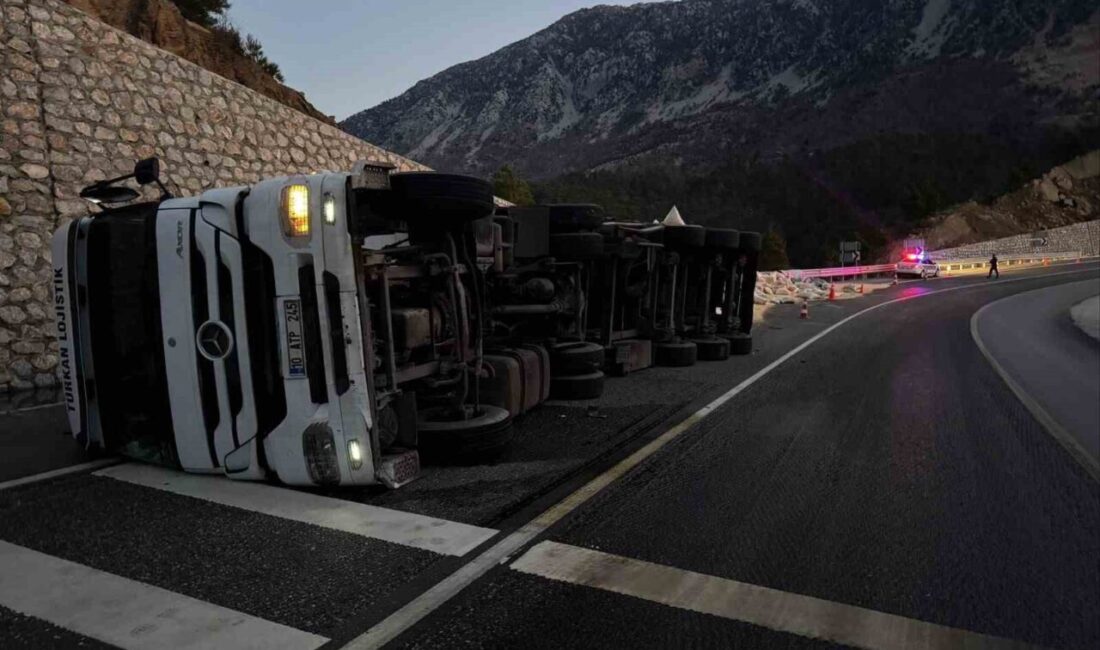 Antalya-Konya D-687 Karayolu Demirkapı Tünel girişi, Beydiğin Mahallesi sınırlarında yem