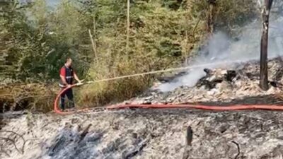 Kastamonu’nun Cide ilçesinde kardeşini kilitlediği ahırı ateşe verdiği iddia edilen