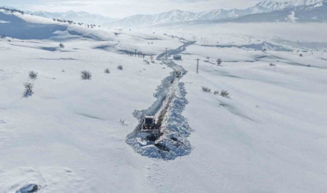 Muş’ta karla kaplı mezrada mahsur kalan besicinin yardımına ekipler yetişti.