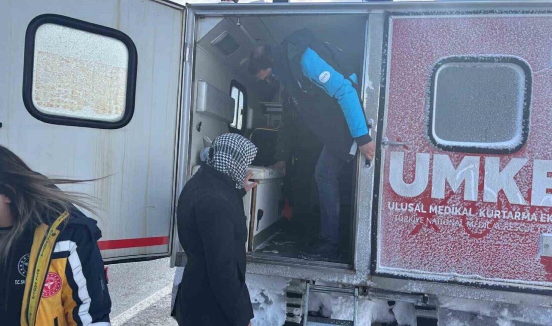 Bingöl’ün Karlıova ilçesine bağlı Taşlıçay köyünde solunum sıkıntısı yaşayan KOAH