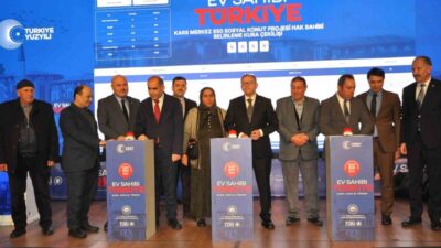 Kars’ta Yüzyılın Konut Projesi kapsamında inşa edilecek bin 730 konutun