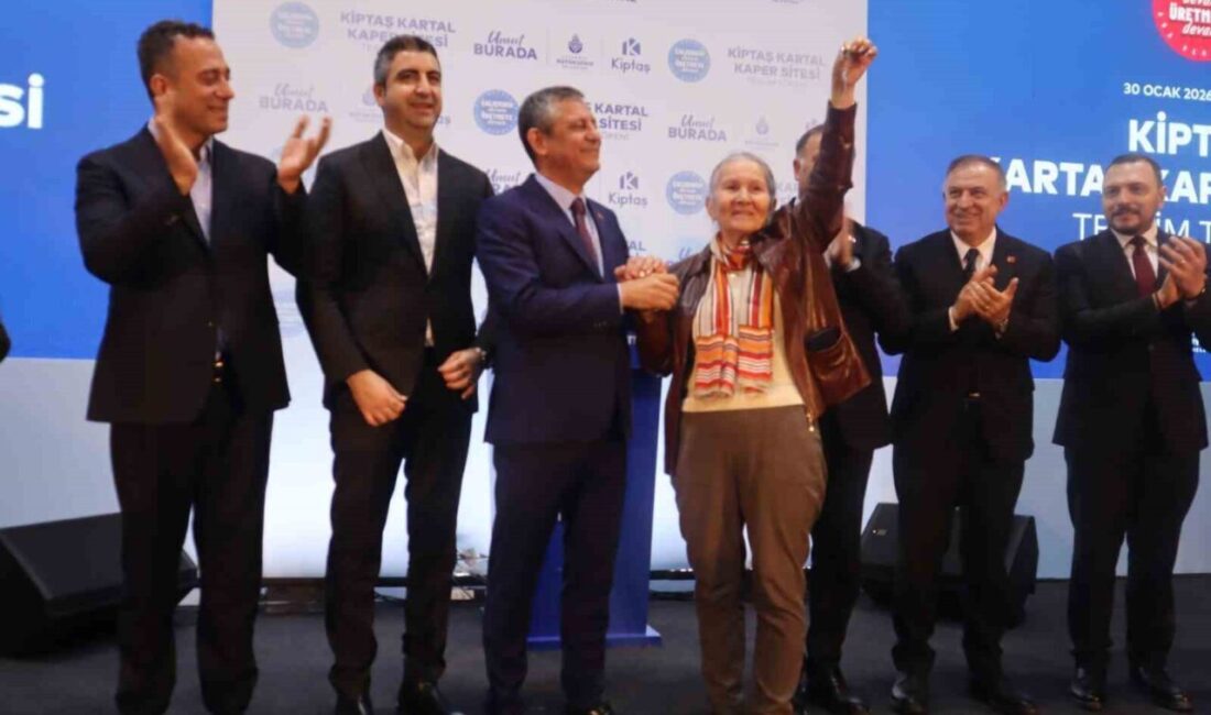 Kartal KİPTAŞ Kaper Sitesi Teslim Töreni, CHP Genel Başkanı Özgür